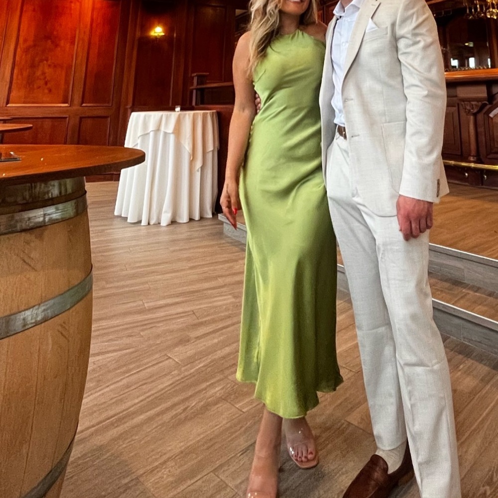 Zara Green Wedding Dress